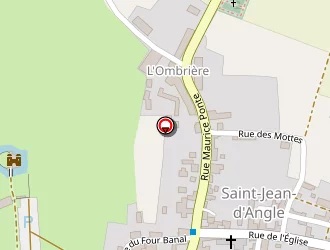 Carte de Salle Des Ftes à Saint-jean-d'angle