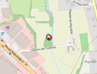 Carte de Les 2 Versants à Limonest