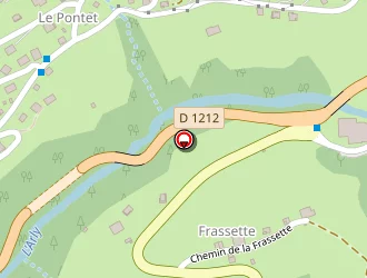 Carte de Le Randonneur à Flumet