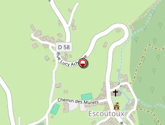 Carte de Ecole Publique à Escoutoux