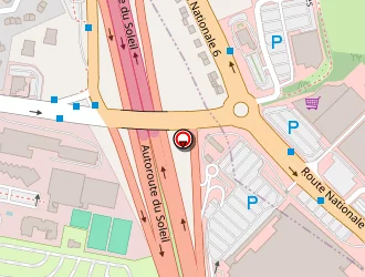 Carte de Station Esso Express à Dardilly