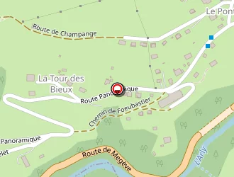 Carte de Clement Alain à Flumet