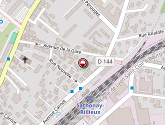 Carte de Propaint à Rillieux-la-pape