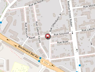 Carte de Orpea à Limoges