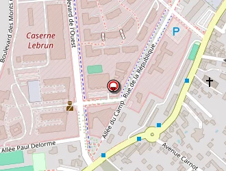 Carte de Devers Maurice à Sathonay-camp