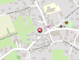 Carte de Dugue Stéphane à Saint-maurice-de-gourdans