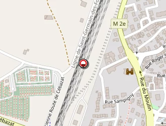 Carte de Centre De Beauté Côté Fleur à Gerzat