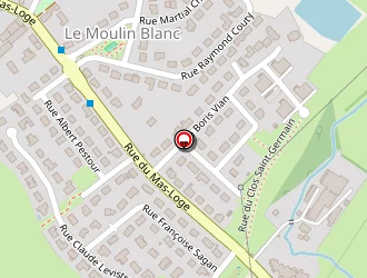 Carte de Lavaud à Limoges