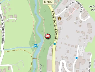 Carte de Simond Gabriel à Contamines-montjoie (les)