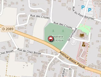 Carte de Gt-services 63 à Lezoux