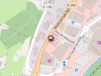 Carte de Super U Drive à Arbresle (l')