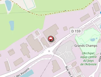 Carte de Centre Réparation Auto à Savigny