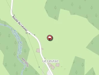 Carte de Le Refuge à Megève