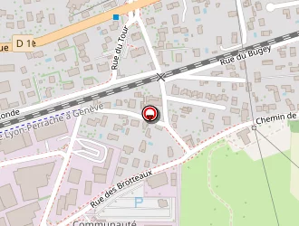 Carte de Allaine à Miribel