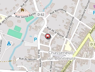 Carte de Pizzéria Sourire à Chasseneuil-sur-bonnieure
