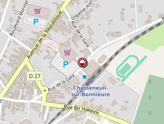 Carte de Intermarché à Chasseneuil-sur-bonnieure