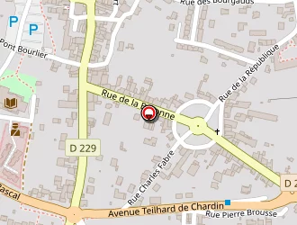 Carte de Chez Gaëlle à Lezoux