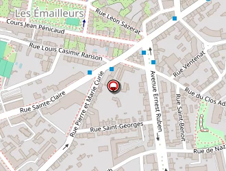 Carte de A Fleur De Peau à Limoges