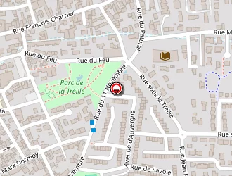 Carte de Diverty à Gerzat