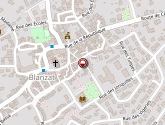 Carte de Habitech à Blanzat