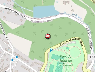 Carte de Nicolas à Sathonay-camp