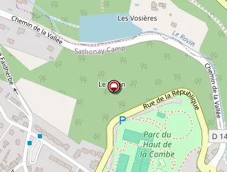 Carte de Cafe Du Centre à Sathonay-camp