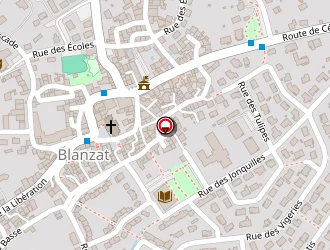 Carte de Martinet Jacques à Blanzat