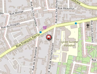 Carte de Claveries Catherine à Limoges