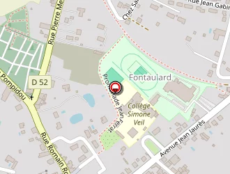 Carte de Curé De La Paroisse à Rochechouart