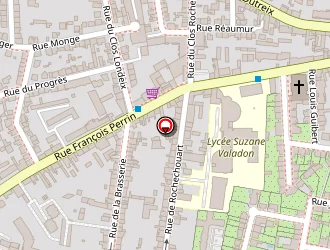 Carte de Nouveau Logis Centre Limousin à Limoges