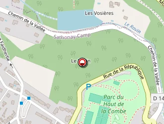 Carte de Blanc Béatrice à Sathonay-camp