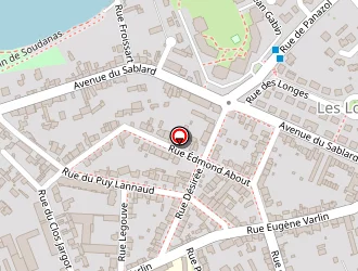 Carte de Lycée Saint-jean à Limoges