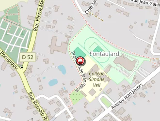 Carte de Janet Jean-marie à Rochechouart