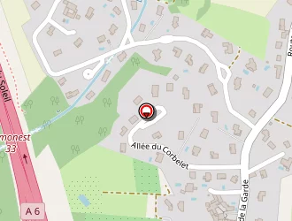 Carte de Duchamp Jean à Limonest