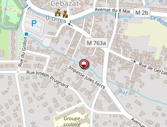 Carte de Lamas Mathieu à Cébazat