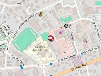 Carte de Kbc Chauffage à Miribel