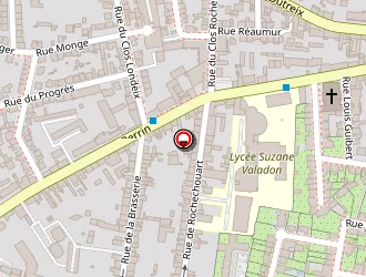 Carte de Le Jardinier Services à Limoges