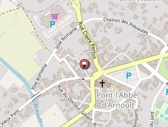 Carte de L'encrier De L'arnoult à Pont-l'abbé-d'arnoult