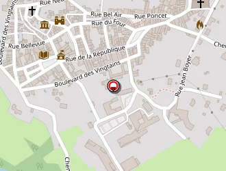 Carte de Ecole Primaire Publique à Saint-germain-laval