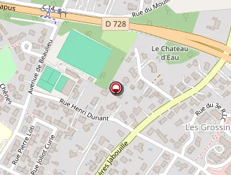 Carte de Direction Des Infrastructures à Marennes