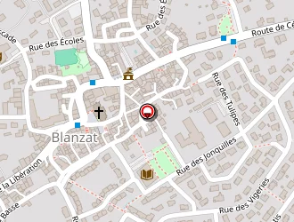 Carte de Charrier Christine à Blanzat