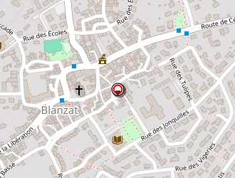 Carte de La Colombe à Blanzat