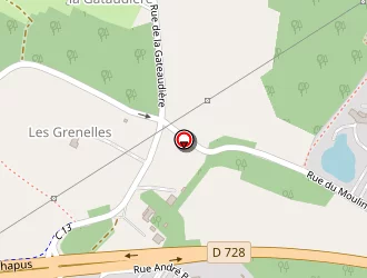 Carte de Camping Les Flots à Marennes