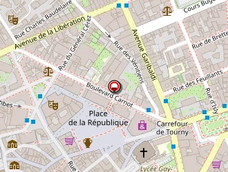 Carte de Jmj à Limoges