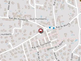 Carte de Ouest Générale Electrique à Dommartin