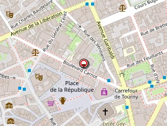 Carte de Bijouterie Thomann à Limoges