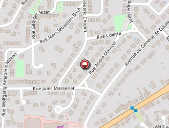 Carte de Le Chalet à Panazol