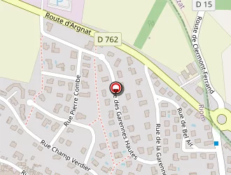 Carte de Villaume Pascale à Sayat