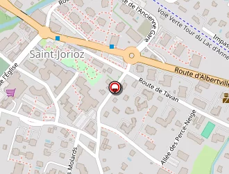 Carte de Le Lanfonnet à Saint-jorioz