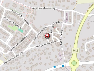 Carte de Hopen à Blanzat